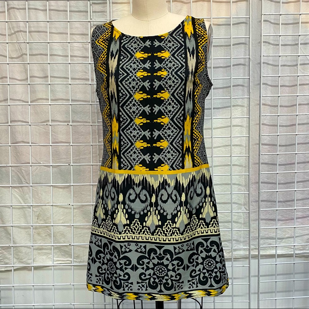 Southwest print sheath dress
